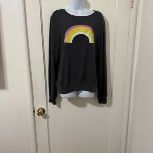 Wildfox Over the Rainbow Rory Pullover Sweater